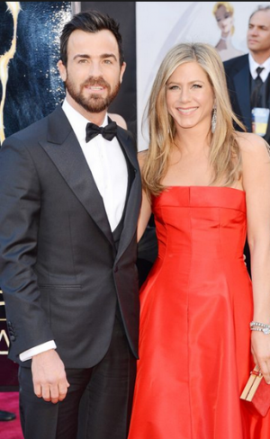 Oscars 2013 - Jennifer Aniston and Justin Theroux
